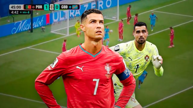 Los números que evidencian el difícil partido de Cristiano Ronaldo