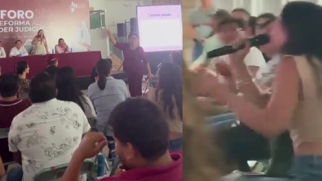 Mildred Barrón, la joven de Yucatán que confrontó a Loretta Ortiz