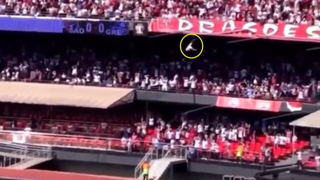 El trágico momento.