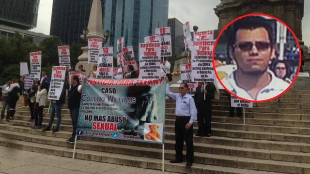 Protesta por el caso de abuso sexual en el Colegio Williams