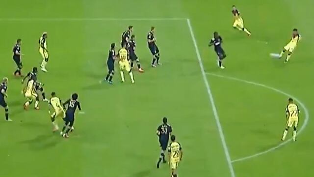 Richard Sánchez anotó un gran gol para el América en la Concachampions.