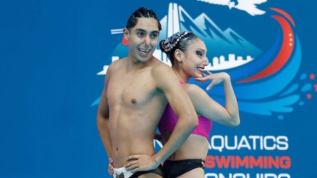 México gana oro en natación artística en Panamericano de Chile