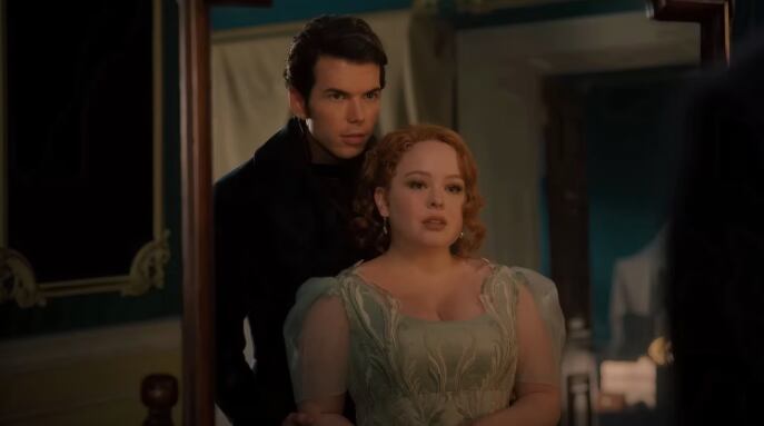 Significado del vestido del vestido de Penelope Featherington en Bridgerton