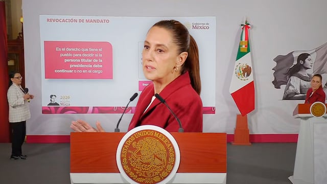 ¿Qué dice el Plan B de la revocación del mandato? Esto plantea Claudia Sheinbaum.