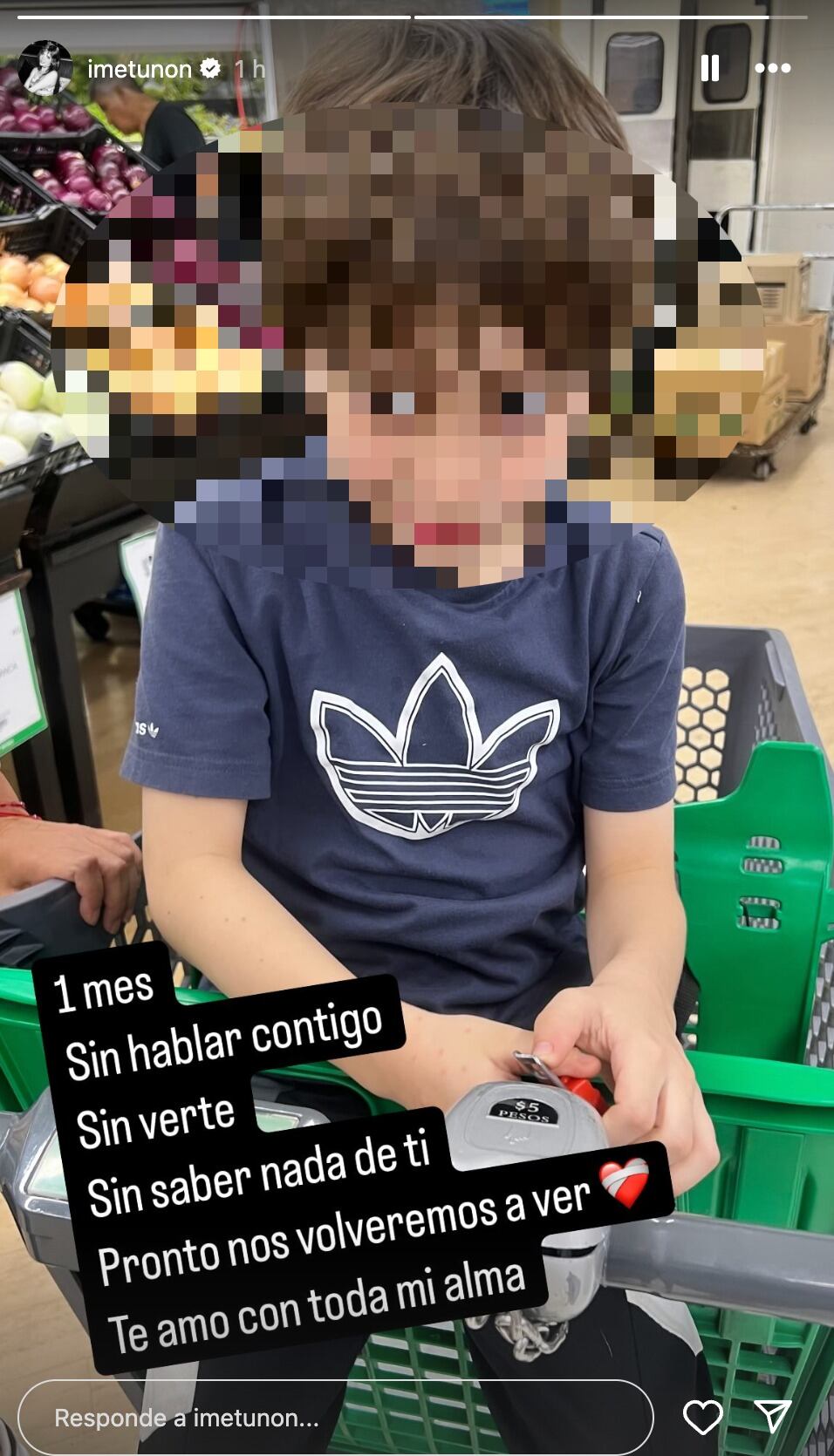 Imelda Garza Tuñón perdió todo contacto con su hijo desde hace un mes