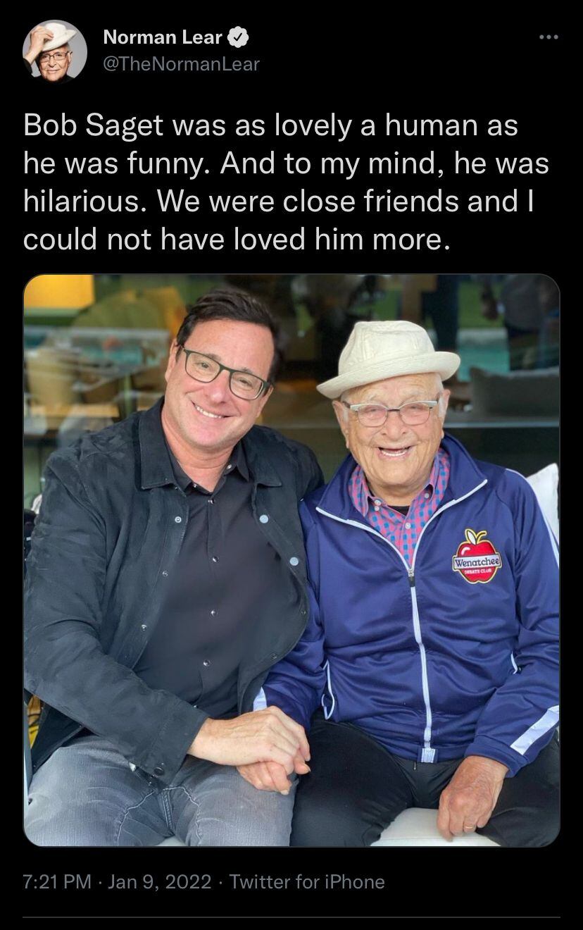 Norman Lear sobre Bob Saget