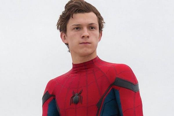 Tom Holland como Spiderman