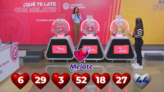 Resultados Sorteo Melate, Revancha y Revanchita 3843 de la Lotería Nacional; estos son los números ganadores de hoy 03 de enero 2024