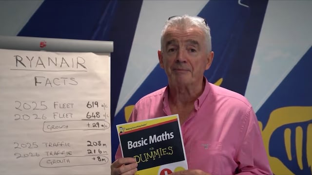 Micheal O´Leary, el CEO de Ryanair