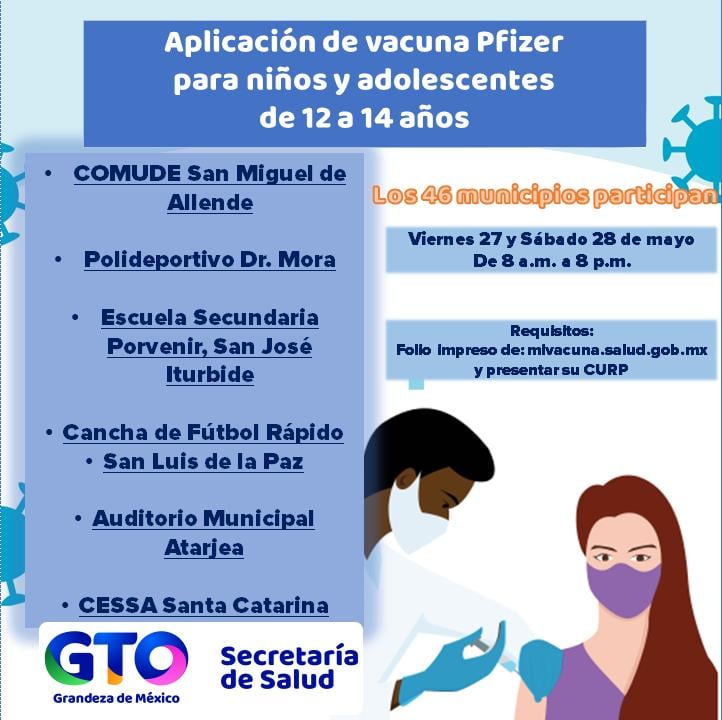 Vacunación Guanajuato