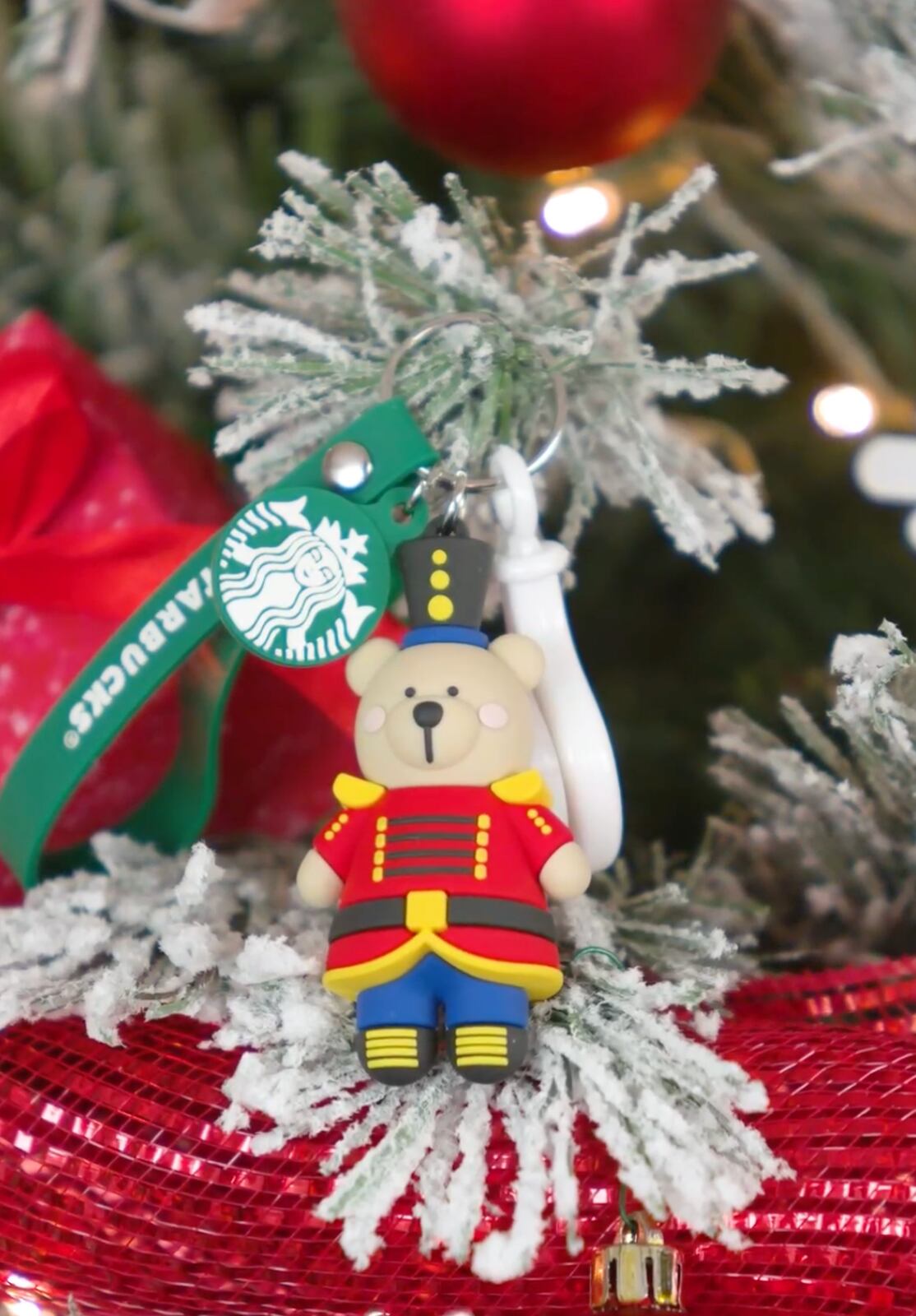 Llavero Bearista del Cascanueces en Starbucks