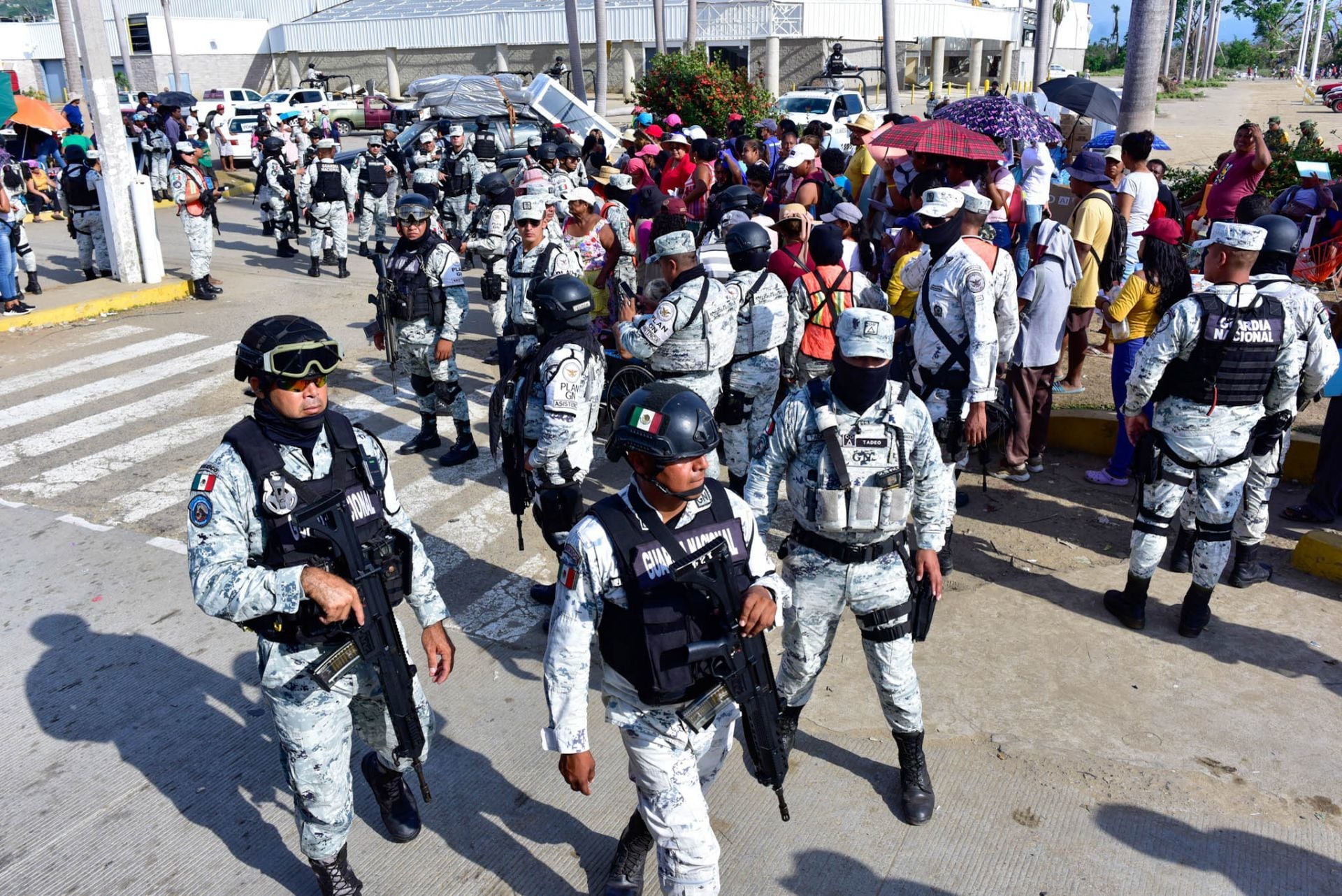 Guardia Nacional en Acapulco
