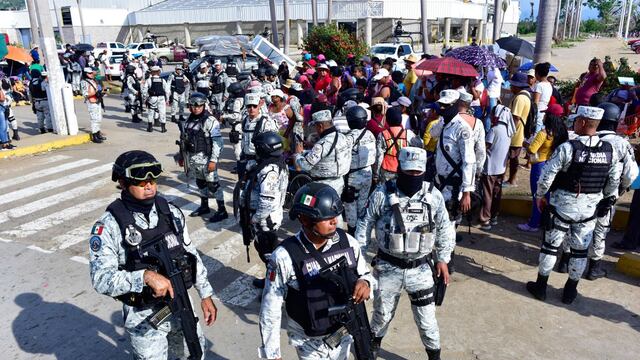 Guardia Nacional en Acapulco