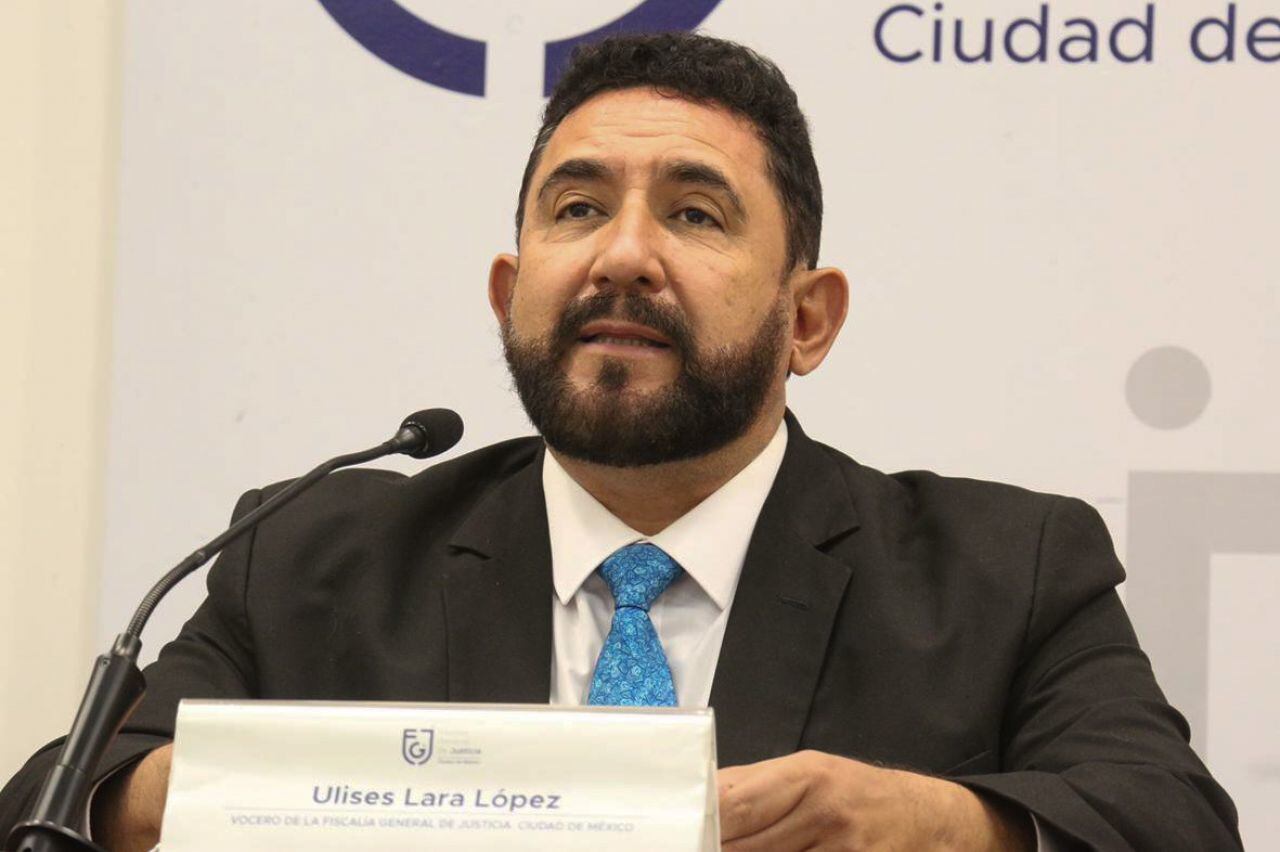 Ulises Lara, vocero de la Fiscalía de CDMX