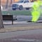 Video de llamas verdes en Universidad de Texas Tech; esto pasó