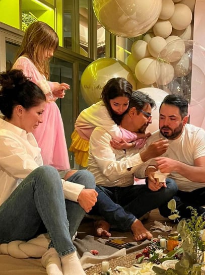 Baby blessing de los Derbez
