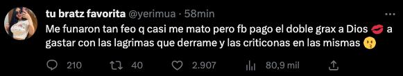 Yeri Mua celebra que la hayan cancelado, porque monetizó más