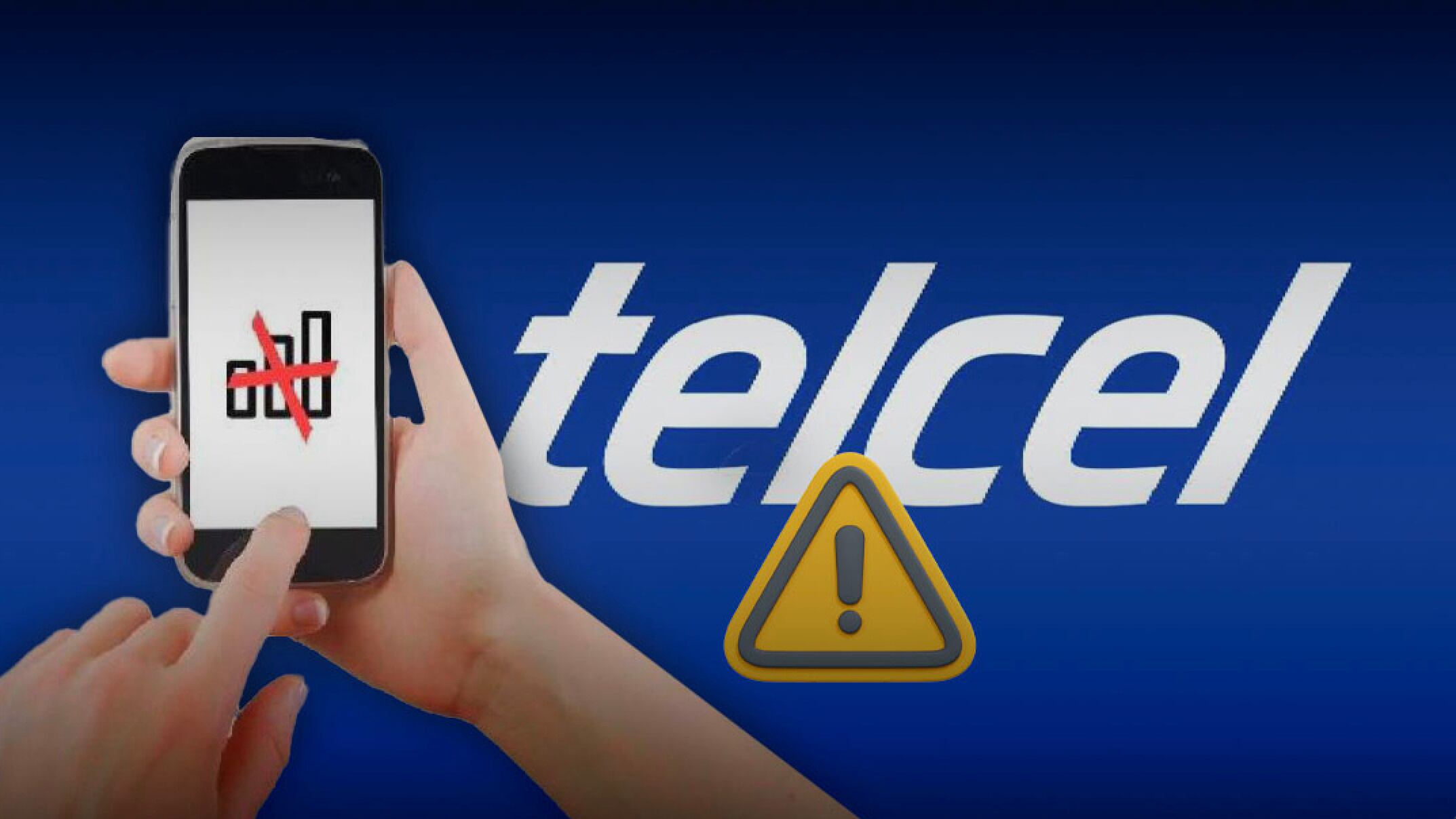 Fallas en Telcel dejan a miles sin servicio móvil