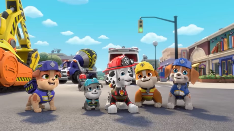 Paw Patrol y Rubble y Equipo