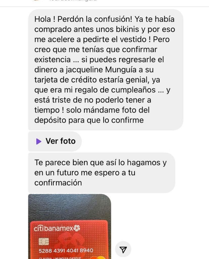 Capturas de pantalla Lourdes Mungía