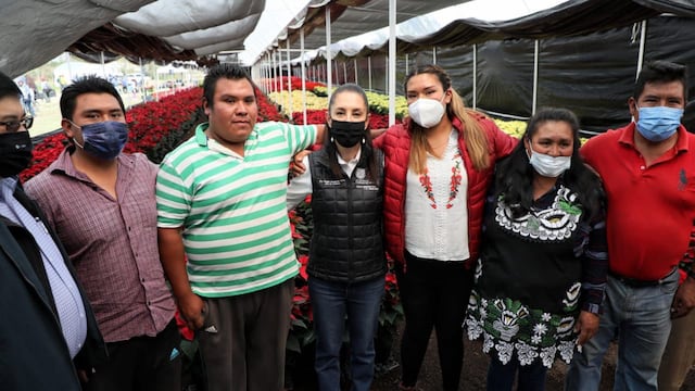 Sheinbaum en Xochimilco