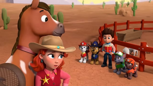 Paw Patrol por el Día Mundial del Caballo