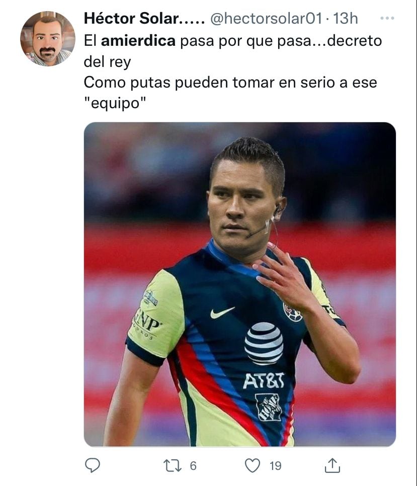 La afición poblana adjudica el pase del América al designio de los altos mandos del torneo.