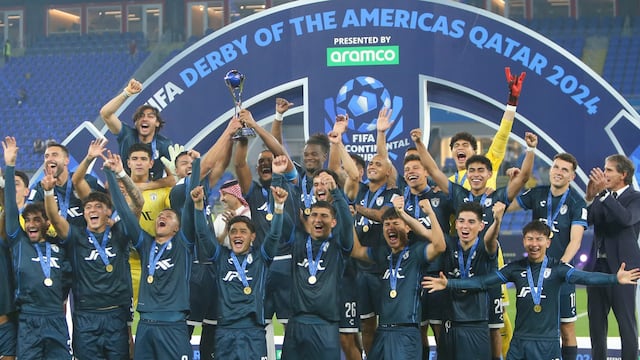Pachuca celebra en Copa Intercontinental 2024