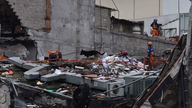 Derrumbe en Álvaro Obregón. Exhorto de Ríos Piter.