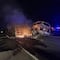 Accidente en la Maxipista Culiacán-Mazatlán hoy: 19 personas murieron calcinadas; la mayoría viajaban en el autobús