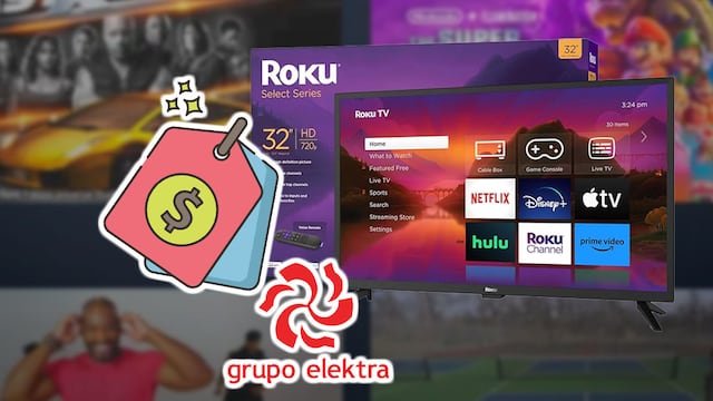 Roku TV en Elektra