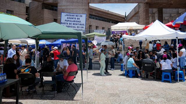Segundo día de paro de labores por parte de trabajadores del Poder Judicial de la Federación