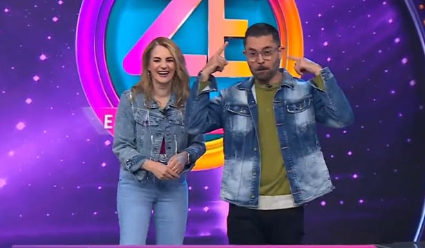Flor Rubio calla en vivo a Ricardo Casares en Venga la Alegría