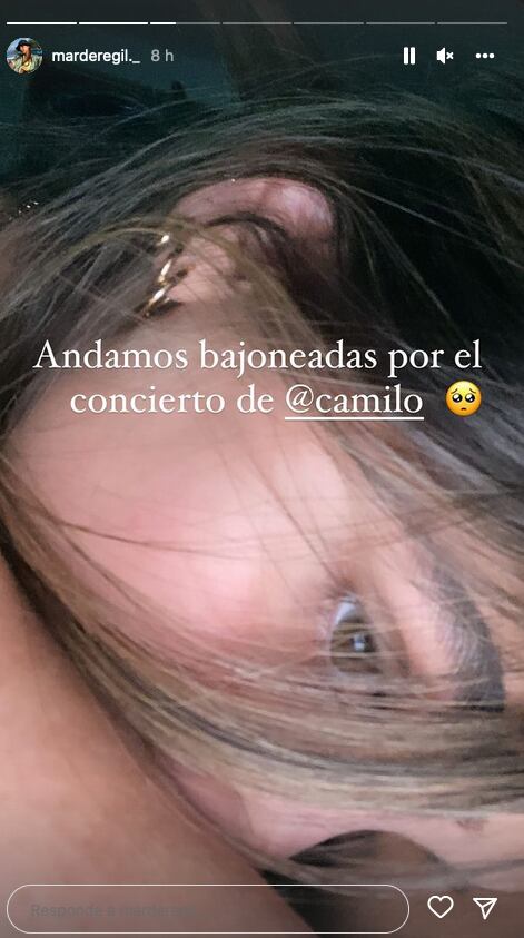 Mar de Regil sobre concierto de Camilo.