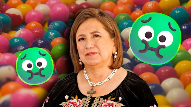 ¿Xóchitl Gálvez pegó su chicle en una silla? La captan en desagradable momento