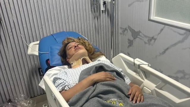 La diputada Mónica Sandoval terminó hospitalizada