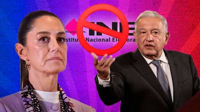 Claudia Sheinbaum defiende al gobierno de AMLO por preguntas del INE