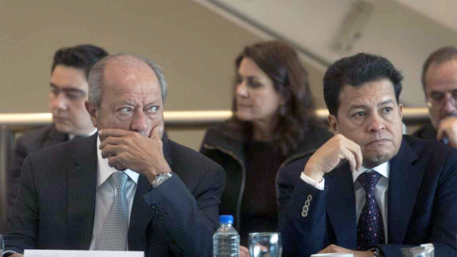 Ricardo Aldana y Carlos Romero Deschamps