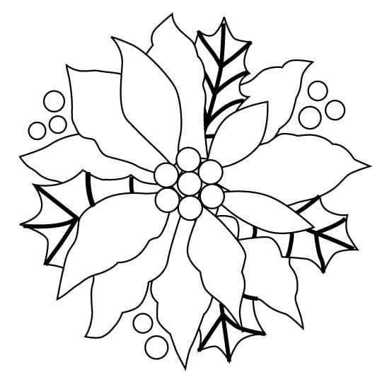 Dibujo de nochebuena