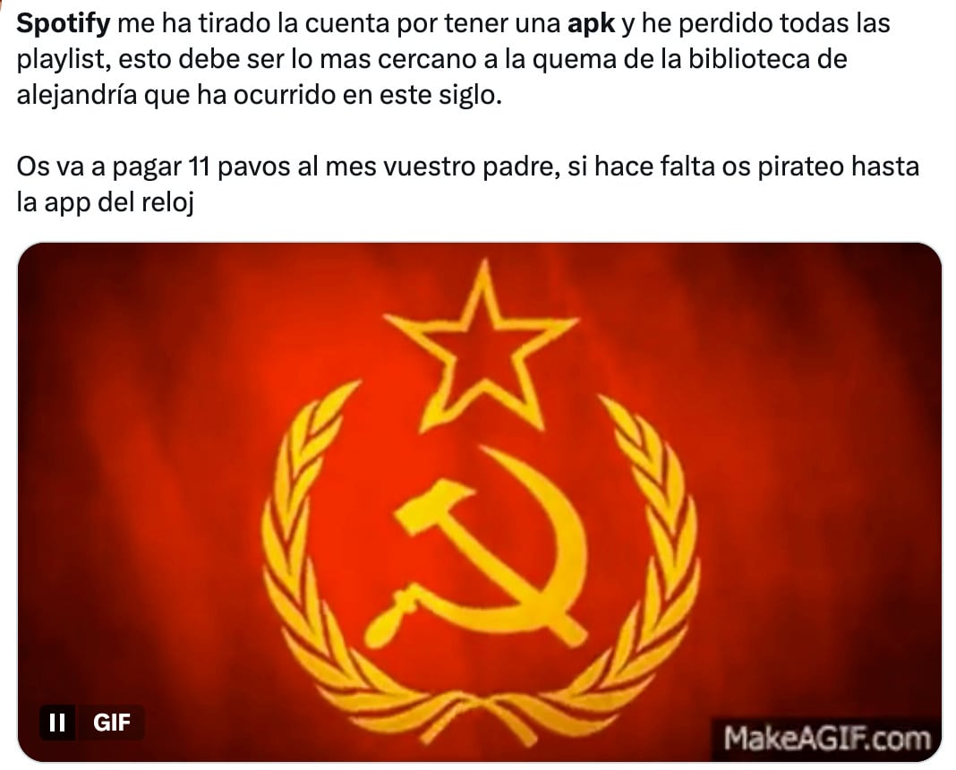 Usarios reaccionan a la caída de Spotify Premium APK con memes