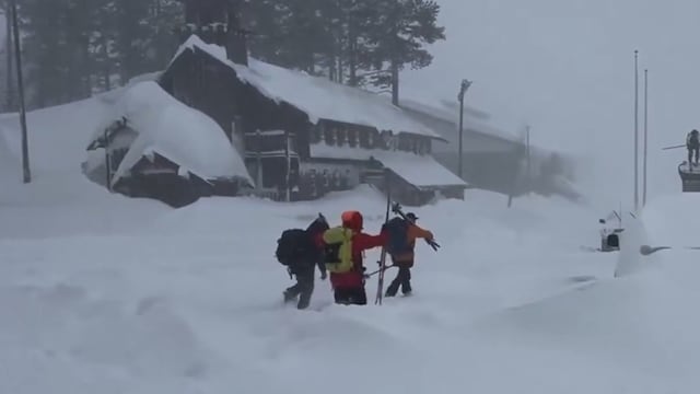Tragedia en la Sierra Nevada: avalancha deja víctimas y desaparecidos en California