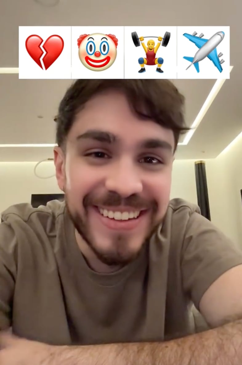 JuanSGuarnizo usó un filtro para saber qué le espera en 2025 y el resultado fue una tragedia