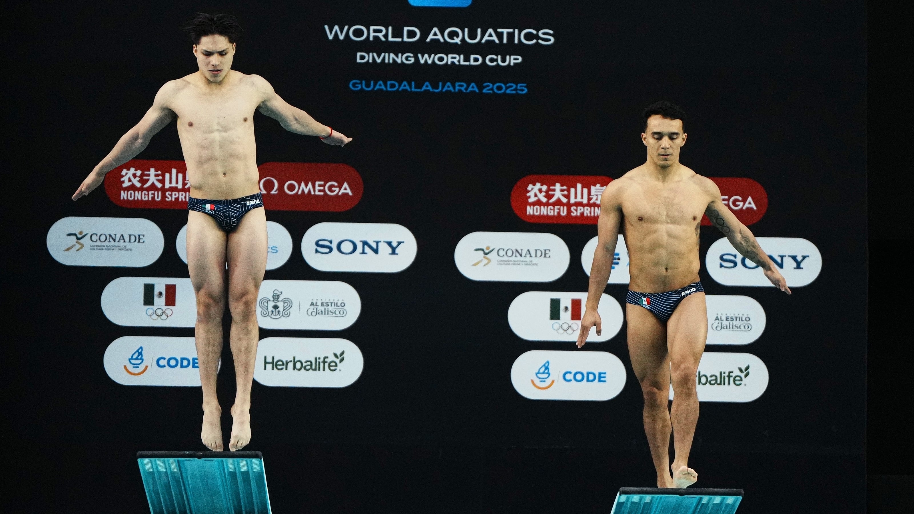 El insólito error por el que Osmar Olvera y Juan Celaya sacaron un 0 en la Copa Mundial de Clavados; terminaron últimos