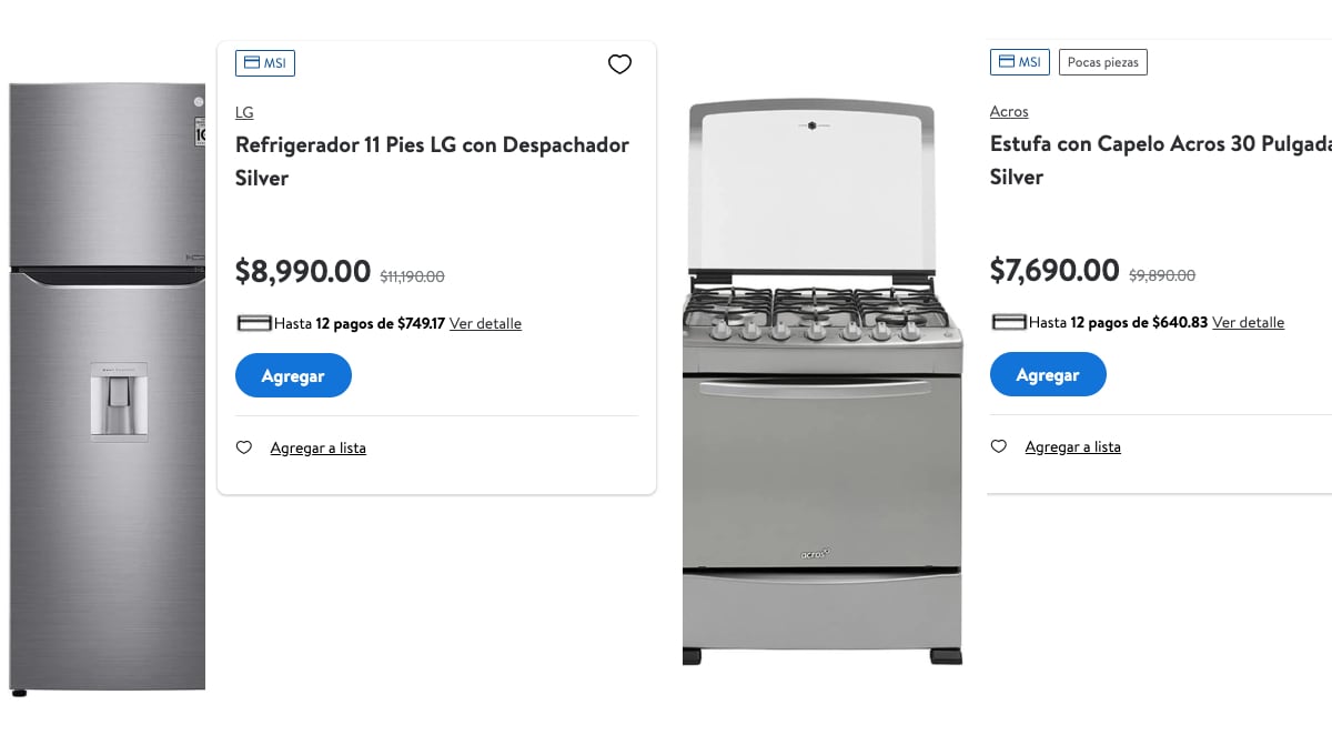 Ofertas en electrodomésticos