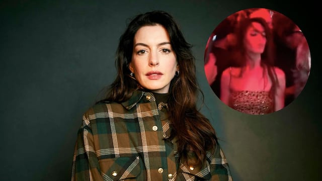 Anne Hathaway sabe divertirse en la peda y su sensual baile ya inspiró memes