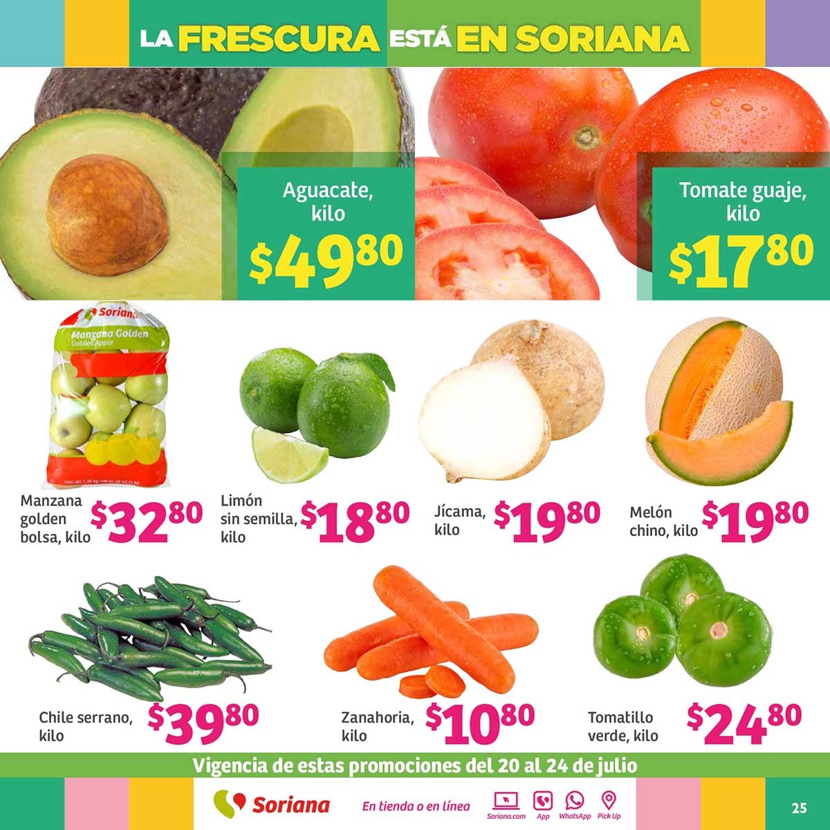 Ofertas Soriana Martes y Miércoles del Campo 25 y 26 de julio 2023
