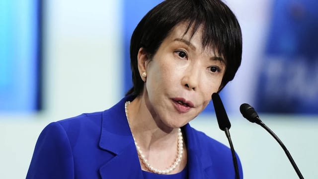 Sanae Takaichi, primera mujer electa como Primera Ministra de Japón