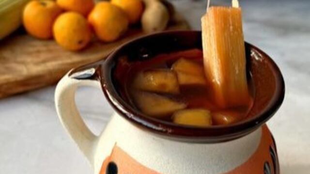 Ponche de frutas para Navidad