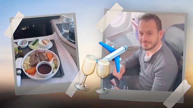 Vuelo en Primer Clase del diputado de Guanajuato Gerardo Fernández