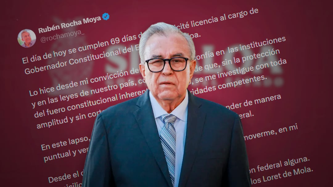 Rubén Rocha Moya reaparece con mensaje a 69 de solicitar licencia al cargo